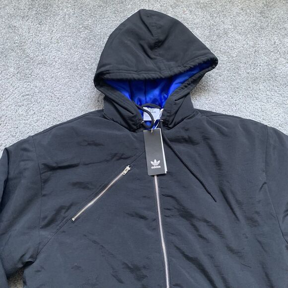 Adidas Men Skateboarding Shmoo Canvas Jacket Black Mark Gonzales IX9020 Size XS - Picture 3 of 12